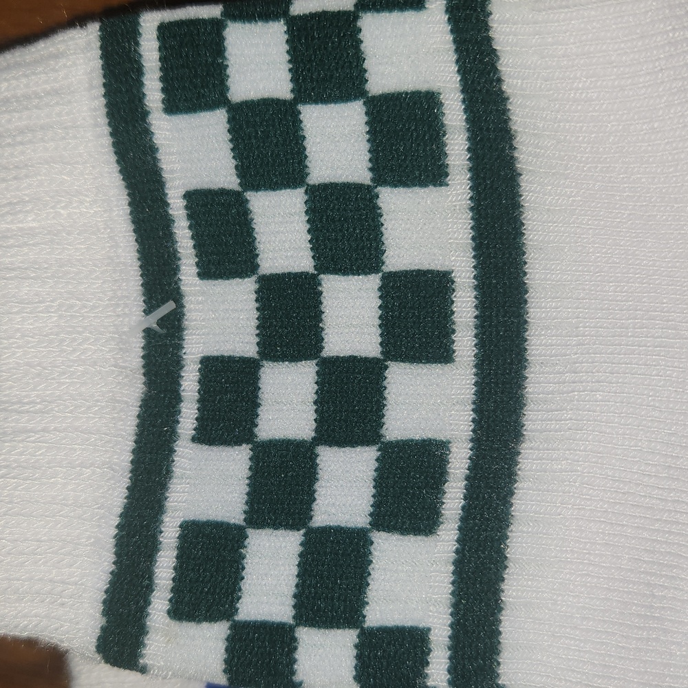 Adult One Size Checkered Socks Mixed Colors 6 Pairs NWT - Picture 5 of 9